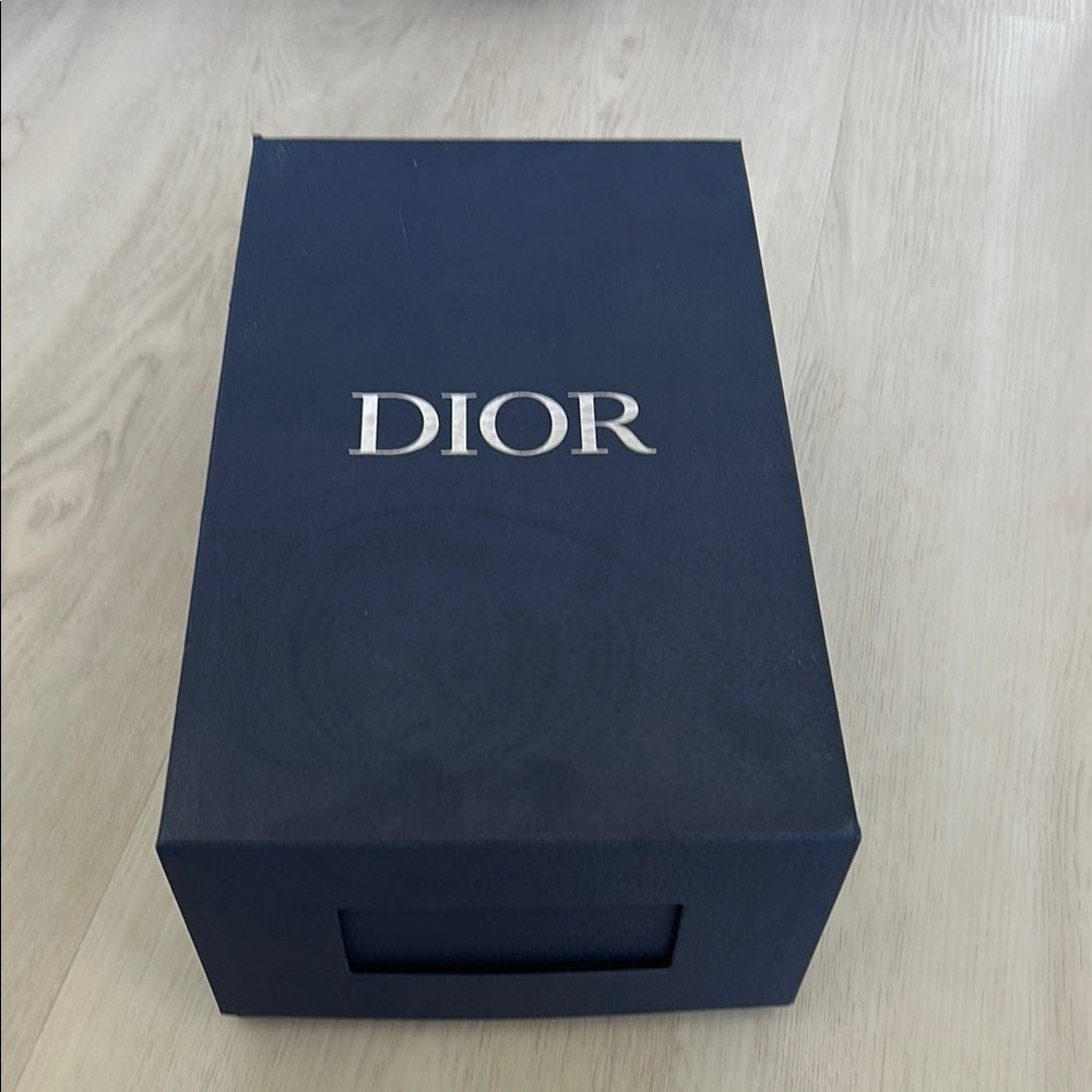 Dior Navy Shoe Box